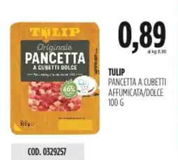 Carico Cash & Carry Tulip pancetta a cubetti affumicata/dolce offerta