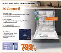 Ipercoop SAMSUNG Lavastoviglie Serie 6 AI DW60DG790B00U1 offerta