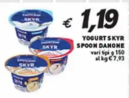 Supermercato Coal Yoourt skyr spoon DANONE offerta