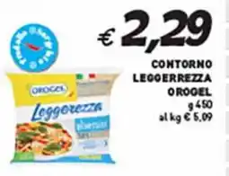 Supermercato Coal Contorno legoerrezza OROGEL offerta