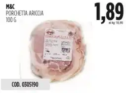Carico Cash & Carry M&c porchetta ariccia offerta