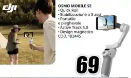 MediaWorld dji OSMO MOBILE SE offerta