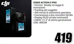 MediaWorld dji OSMO ACTION 5 PRO offerta