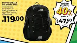 Bennet Zaino borealis THE NORTH FACE offerta