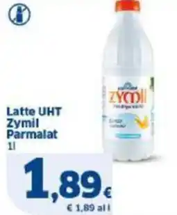 Sigma Latte UHT Zymil Parmalat offerta