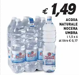 Supermercato Coal Acqua naturale NOCERA UMBRA offerta