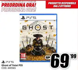 MediaWorld Ghost of Yotei PS5 offerta