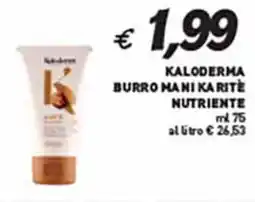 Supermercato Coal Kaloderma burro manika rite NUTRIENTE offerta