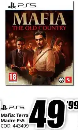 MediaWorld Mafia: Terra Madre Ps5 offerta
