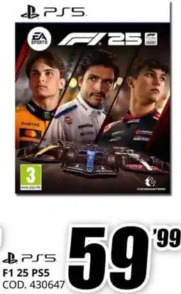 MediaWorld F1 25 PS5 offerta