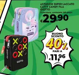 Bennet Astuccio super laccato catty candy fila GIOTTO offerta