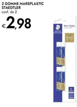 Bennet 2 gomme marsplastic STAEDTLER offerta