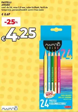 Bennet Pastelli award offerta