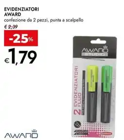 Bennet Evidenziatori AWARD offerta