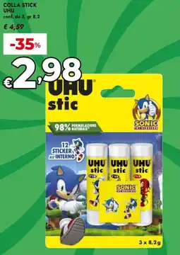 Bennet Colla stick UHU offerta