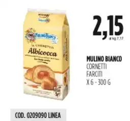 Carico Cash & Carry Mulino bianco cornetti farciti x6 offerta