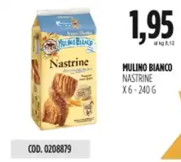 Carico Cash & Carry Mulino bianco nastrine x6 offerta