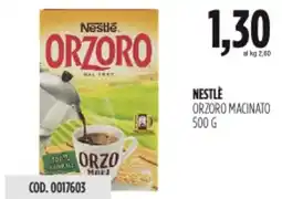 Carico Cash & Carry Nestle orzoro macinato offerta