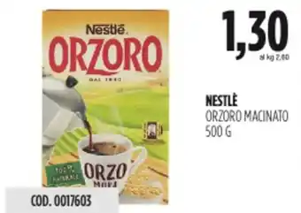 Carico Cash & Carry Nestle orzoro macinato offerta