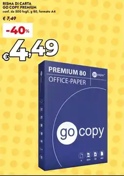 Bennet Risma di carta GO COPY PREMIUM offerta