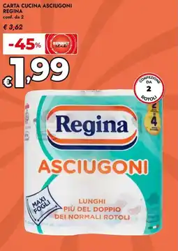 Bennet Carta cucina asciugoni REGINA offerta