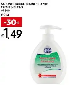 Bennet Sapone liquido disinfettante FRESH & CLEAN offerta