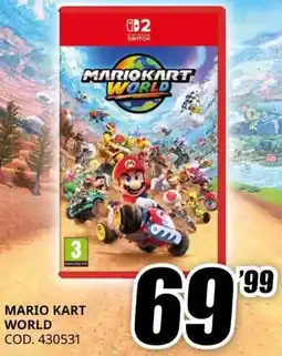 MediaWorld Mario kart world offerta