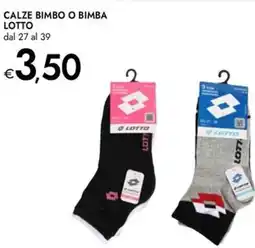 Bennet Calze bimbo o bimba LOTTO offerta