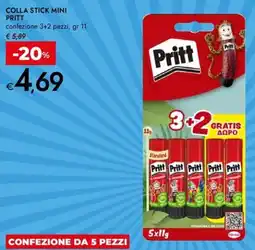 Bennet Colla stick mini PRITT offerta