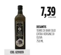Carico Cash & Carry Desantis terre di bari olio extra vergine di oliva offerta