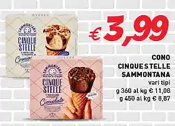 Coal Cono cinquestelle SAMMONTANA offerta