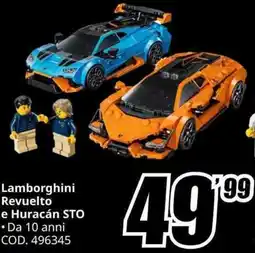 MediaWorld LEGO Lamborghini Revuelto e Huracán STO offerta