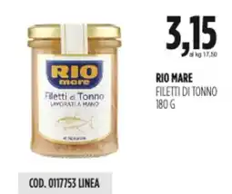 Carico Cash & Carry Rio mare filetti di tonno offerta