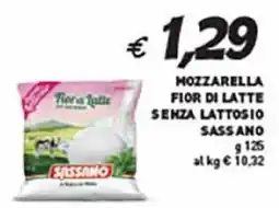 Coal Mozzarella fior di latte senza lattosio SASSANO offerta