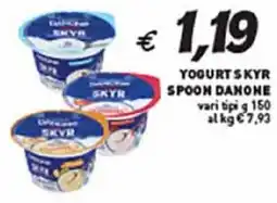 Coal Yogurt skyr spoon DANONE offerta