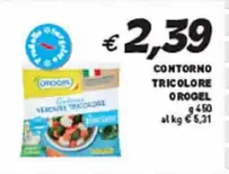 Coal Contorno tricolore OROGEL offerta