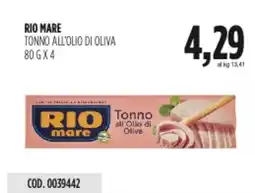 Carico Cash & Carry Rio mare tonno all'olio di oliva offerta