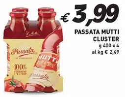 Coal Passata mutti cluster offerta