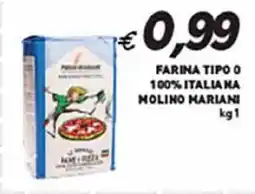 Coal Farina tipo o 100% italia na MOLINO MARIANI offerta