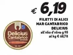 Coal Filetti di alici mar cantabrico DELICIUS offerta