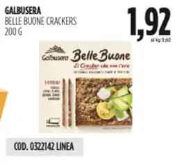 Carico Cash & Carry Galbusera belle buone crackers offerta