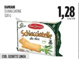 Carico Cash & Carry Damiani schiacciatine offerta