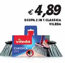 Coal Scopa 2 in 1 classica VILEDA offerta