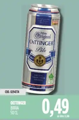 Carico Cash & Carry Oettinger birra offerta