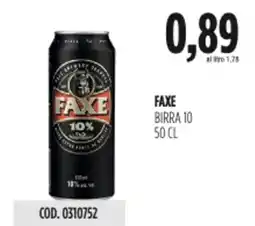Carico Cash & Carry Faxe birra 10 offerta