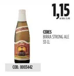 Carico Cash & Carry Ceres birra strong ale offerta
