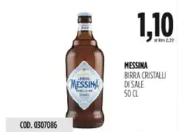 Carico Cash & Carry Messina birra cristalli di sale offerta