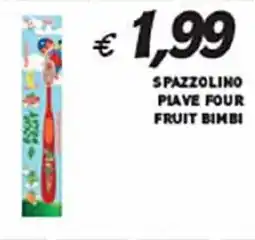 Coal Spazzolino plave four fruit bimbi offerta