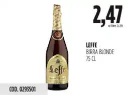 Carico Cash & Carry Leffe birra blonde offerta