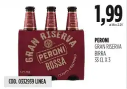 Carico Cash & Carry Peroni gran riserva birra offerta